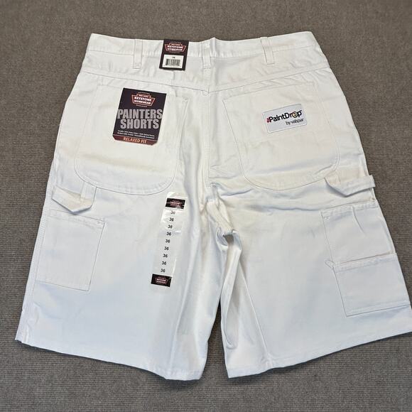 Keystone Workwear Painters Shorts Men's 36 PaintDrop Valspar Utility 10" NEW - Picture 8 of 12